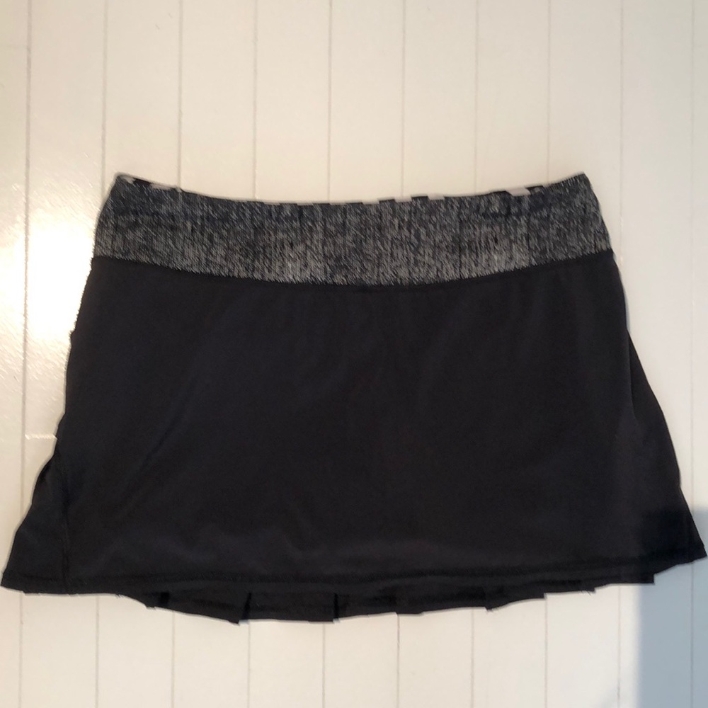 Lululemon Black Running Skirt